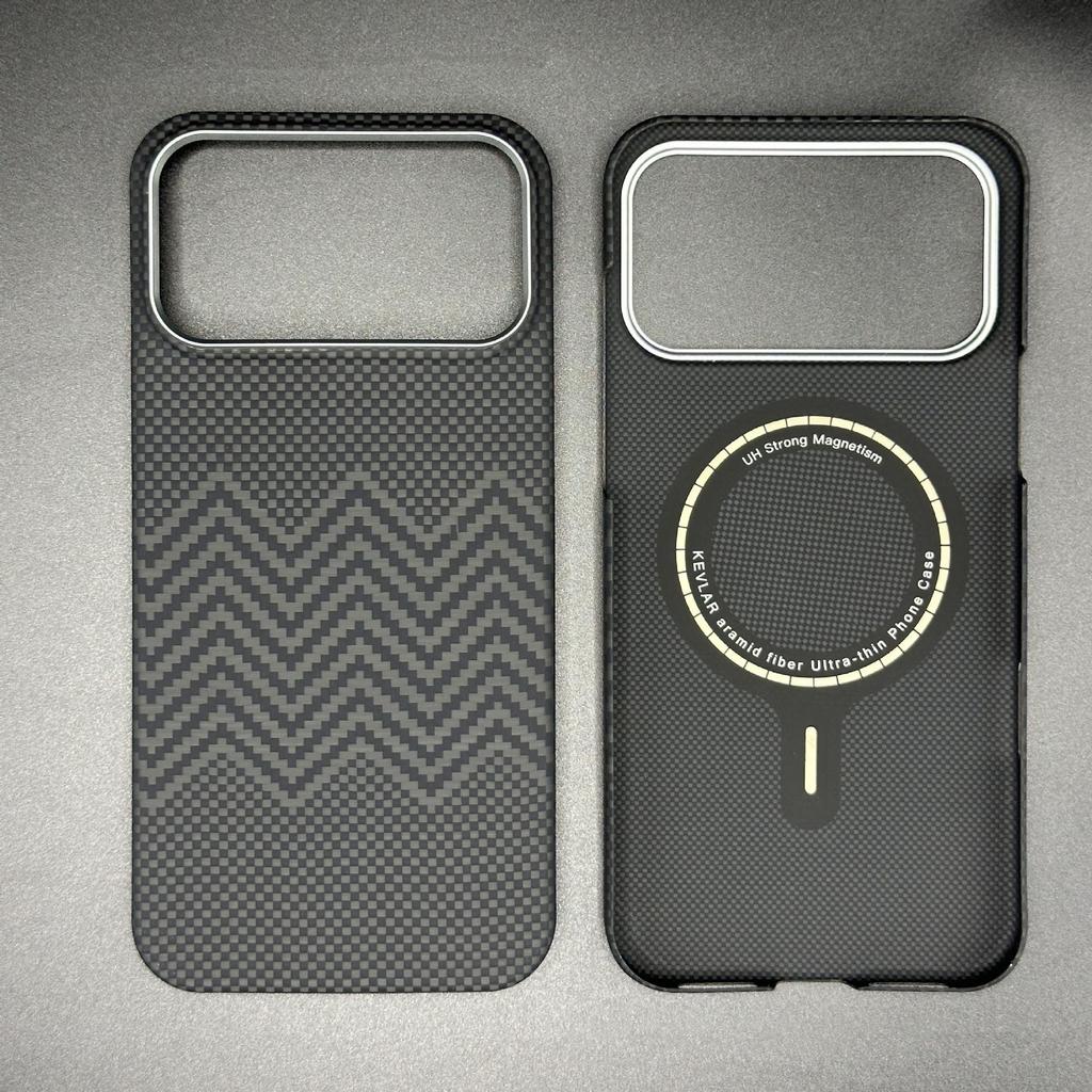 Kevlar Aramid Fiber Magnetic MagSafe Case for iPhone17 Pro Max - Ultra-Thin