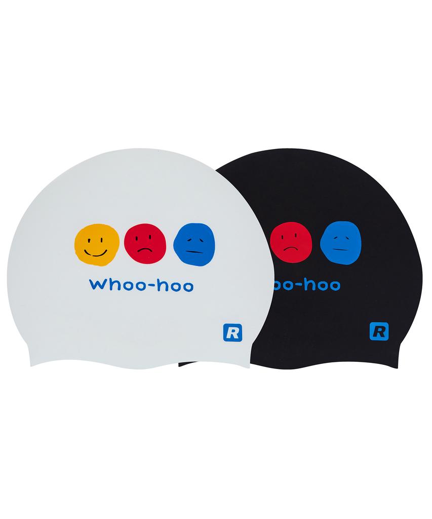 Laelliseupocheu [Oruc806 Blk] Huhu Trio Silicone Swim Cap Black