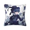 Pillow Cover Anime Black Butler Design Cushion Cover Retro Trendy Pillow Case For Sofa Car Home Decor Pillowcases