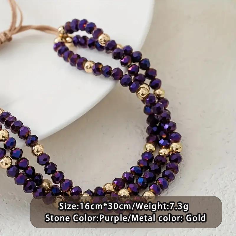 Hot Selling Bohemian Multi-layered Drawstring Bracelets With Simple Design Beads Accessories Trendy Jewelry For Womens in 2026