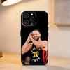 B-Basketball Star S-Stephen Curry   Phone Case For iPhone 17,16,15,14,13,12,11 Plus,Pro Max,XS,Soft Silicone Black Cover