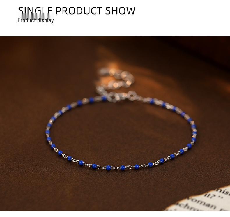 Banyan Tree S925 Silver Dopamine Simple Bracelet for Women - Trendy, Slim Korean-Style Jewelry