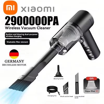 Aspirator auto wireless Xiaomi 2900000PA 120W puternic portabil de mână pentru casă și auto ușor fără fir reîncărcabil