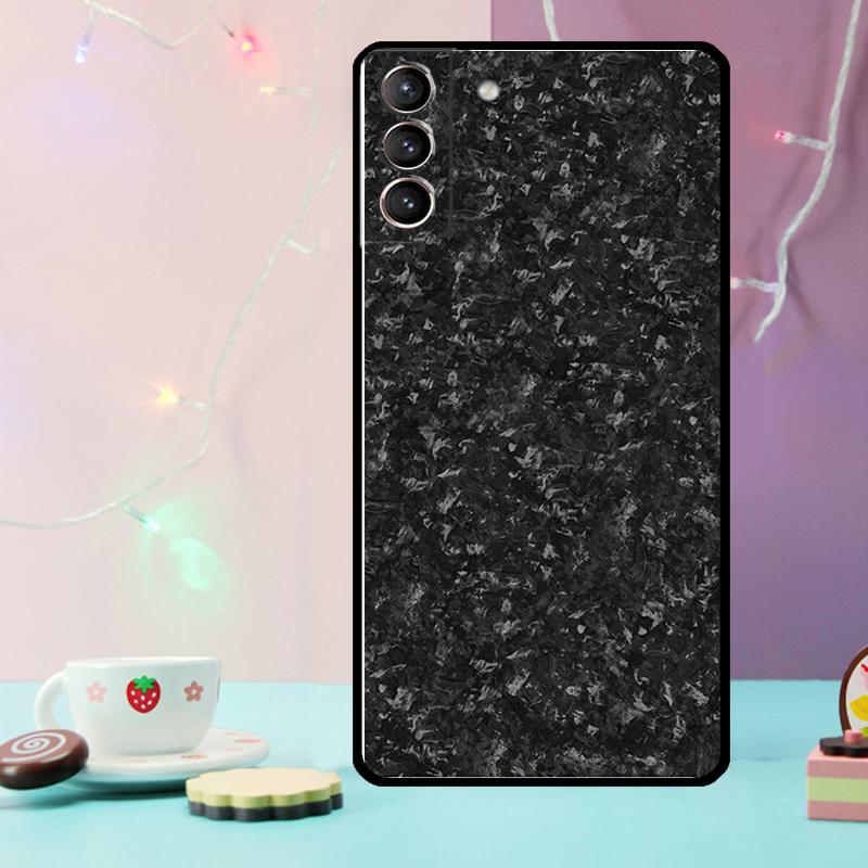 Forged Carbon Phone Case For Samsung Galaxy S25 Ultra S20 S21 S22 S23 Plus S9 S10 S25 FE S24 Ultra Cover