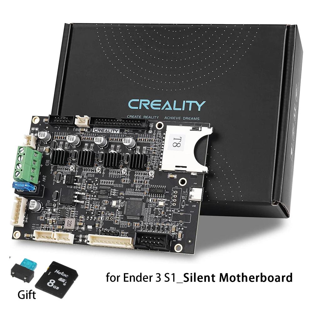 Creality Ender-3 S1 Silent 32 Bit Mainboard with SD Card Fuse And TMC2208 Drivers for Ender 3 S1 3D Printer Part