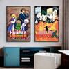 Klassisches japanisches Anime-Hunter-X-Hunter-Poster, HD-Kunstdruck, Leinwandgemälde, Bilder für moderne Schlafzimmer- und Wohnzimmerdekoration