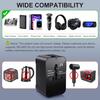 1pc Travel Adapter with 2 USB Charging Ports, Dual USB Charger, World All In One Universal Travel Adapter, Wall Charger