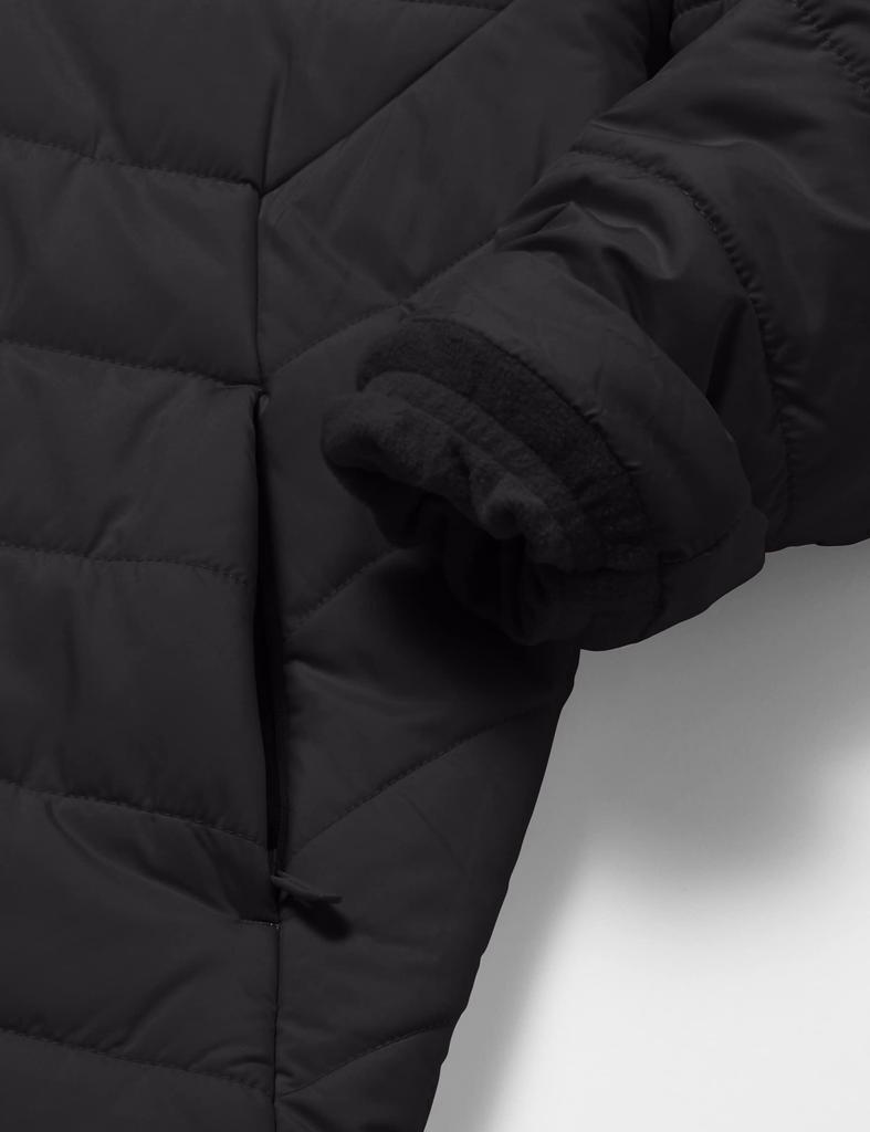 Puma ESS Padded and Long Black Size 150 Coat, Water-Repellent, Windproof, Moisturizing, Length, Kids', Fall/Winter 2023, (01),
