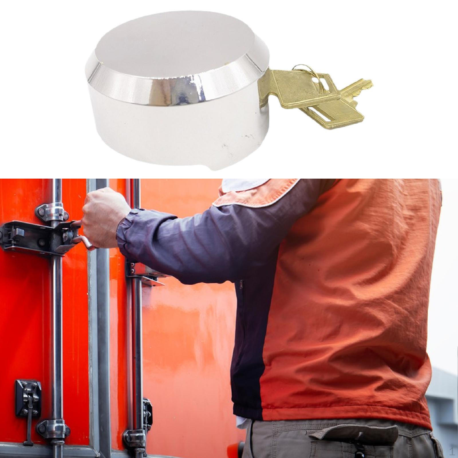 

Скоба навесной замок металлический с ключами замок безопасности для грузовиков прицеп