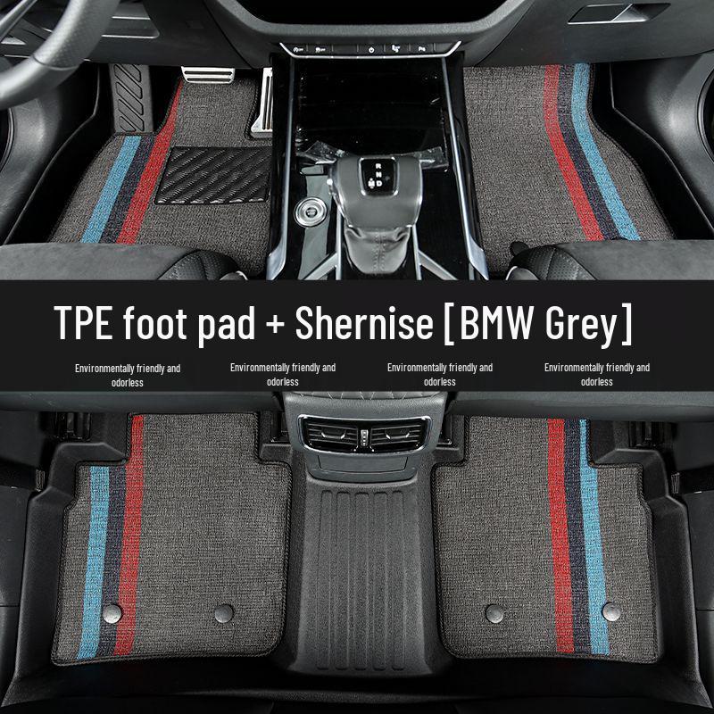 BYD Destroyer 05 TPE Surround Car Floor Mats - Double-Layer Silk Ring Design
