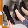Woman Pumps Shoes for Women Evening Pointed Toe Super High Heel Formal Stilito Luxury Brand Young Chic and Elegant Casual Point