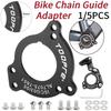 MTB Mountain Bike Chain Guide with Screws Bottom Bracket Plate Conversion Bottom Bracket Conversion Adapter for ISCG03 ISCG05