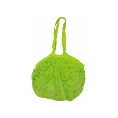Organic Cotton Mesh Bag - Reusable Light Green Shopping Bag