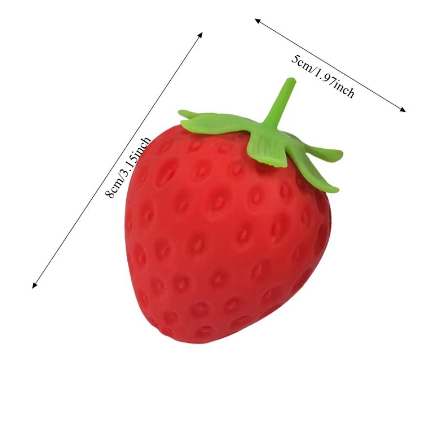 Super Jumbo Aardbeien Squishy Speelgoed Langzaam Rijzend Gesimuleerde Aardbei Antistress Anti-Angst Fidget Speelgoed Voor Volwassenen Vrienden Cadeaus red