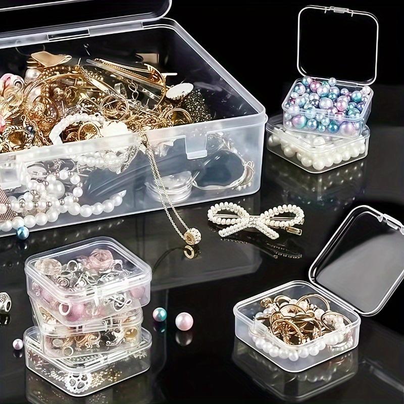 31pcs 1 Large Box + 30 Small Boxes Transparent Plastic Storage Box with Small Storage Containers - Bead Storage Container Box