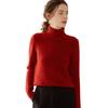 Women's Plus Size High Neck Cashmere Cable Knit Sweater - Thick Loose Pullover for Autumn/Winter
