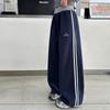 Autumn 2025 Wide-Leg Sweatpants for Middle & Big Kids - Korean Style, Junior Winter Sports Pants