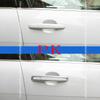 8P ABS Silver Chrome Car Side Door Handle Cover Trim For Jaguar F-PACE 2016-2020