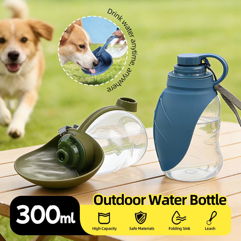 Portable Pet Water Bottle and Dispenser for Outdoor Travel