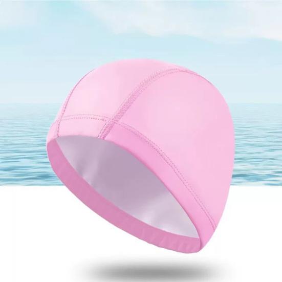 2Pcs Adults Swim Cap Water Resistant Elastic Breathable Long Short Hair Swimming Hat Solid Color Men Women Swimming Pool Cap