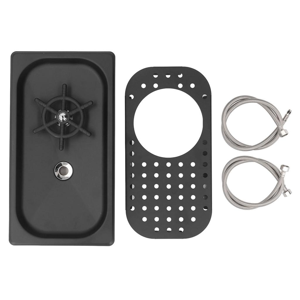 Płukacz do dzbanków Wielofunkcyjny Ze stali nierdzewnej Wysokociśnieniowy Automatyczny Płukacz do szkła Myjka do kubków dla