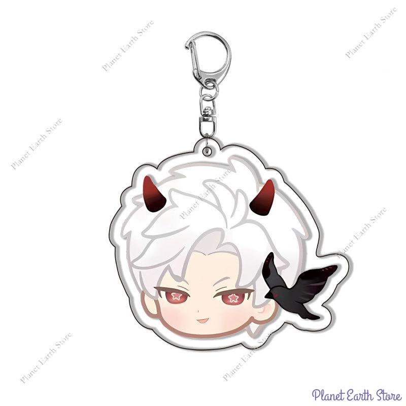 New Acrylic Keychain Love and Deep Space Role-playing Game Peripherals Xavier Zayne Rafayel Sylus Anime Enthusiasts Gifts 2025