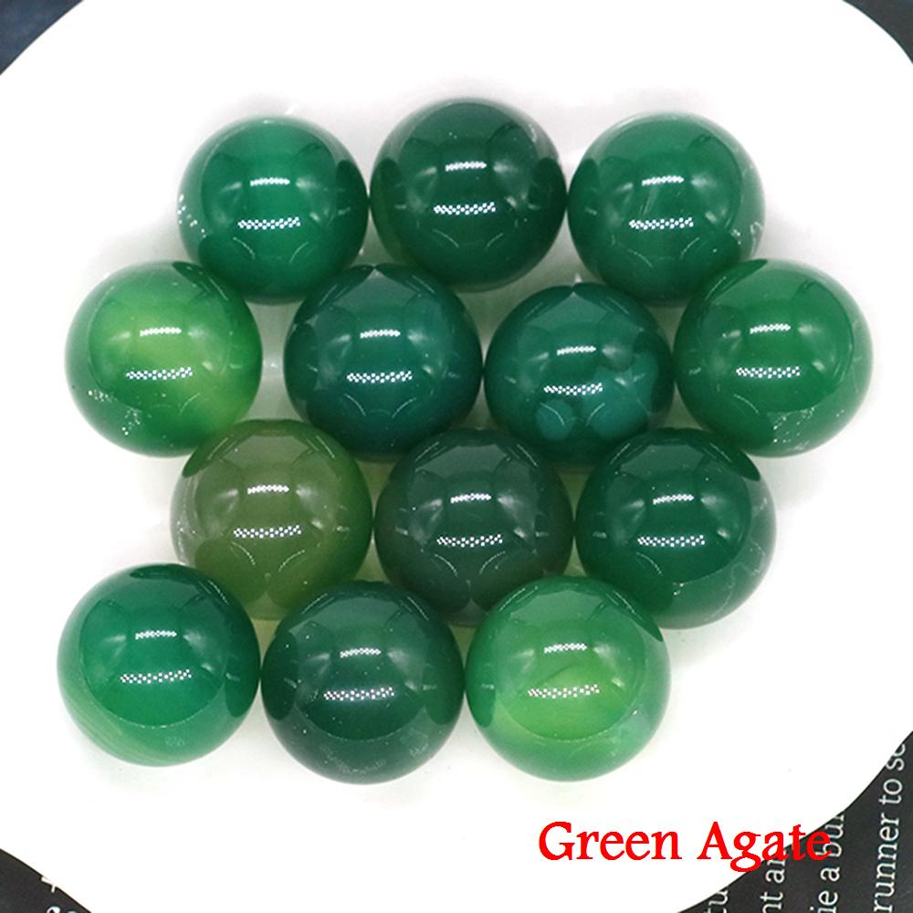 Margele Rotunde Mici din Cristal de Piatră Naturală de 16 mm, Vindecare Reiki, Cuarț, Ametist, Agat, Specimen Mineral, Glob, Chakra, Vânzare cu Ridicata