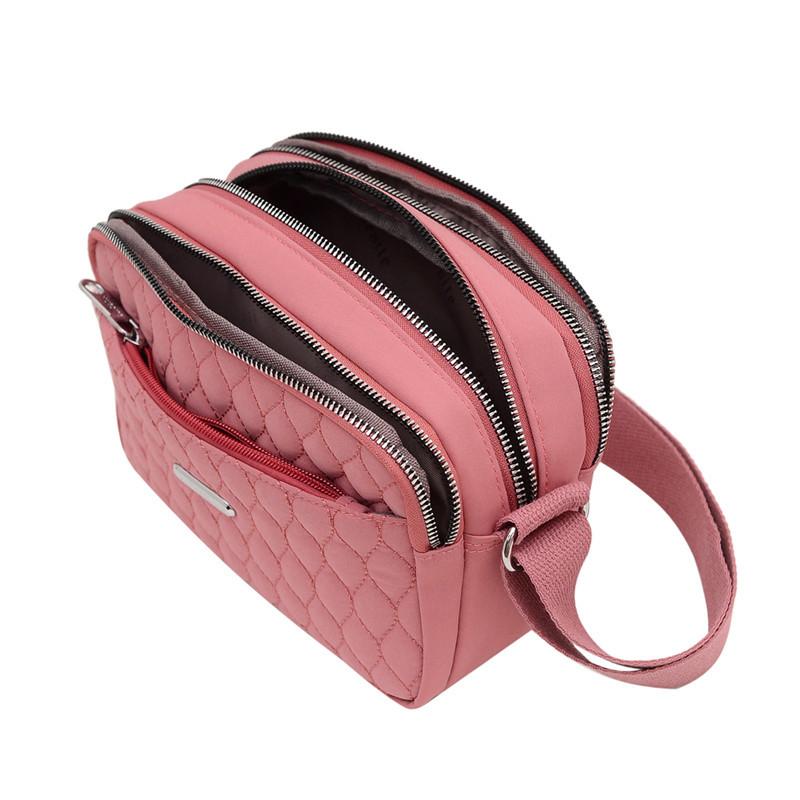 Multifuncti Nyl Shoulder Bag for Women Small Square Bag New Crossbody Bag Travel Portable Handbag Purse Shopping Totes bolsa