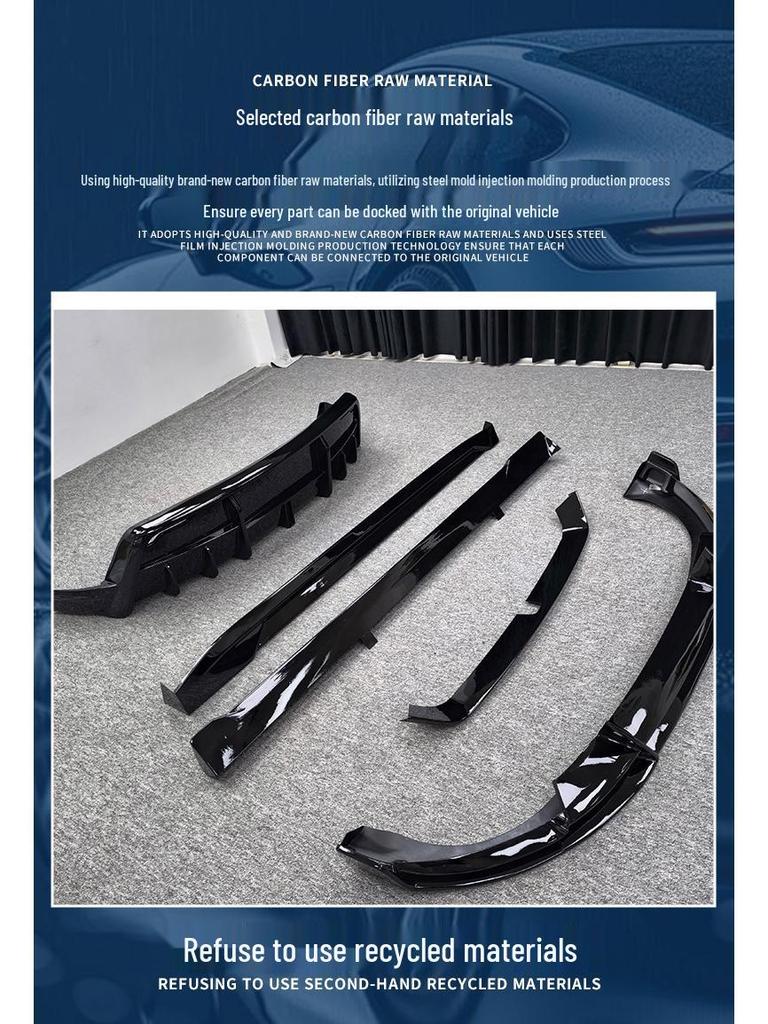 Jet Black Body Kit for 2024-25 Tesla Model Y