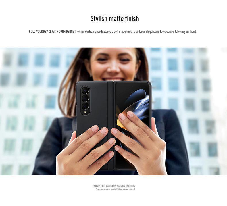 Samsung Z Fold5 Original Vertical Protective Case with SPen, Folding Screen Anti-Fall Cover - Suitable for Fold4.