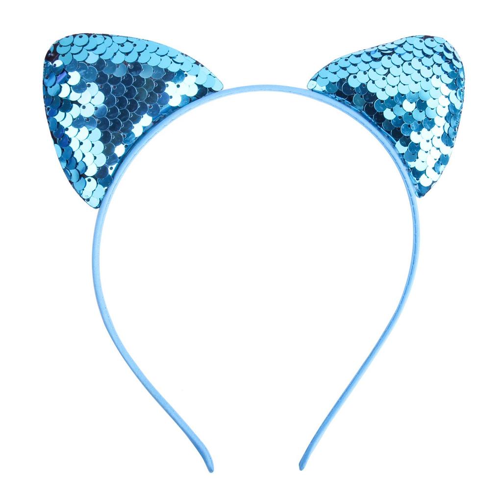 Sequin Cat Ears Headband for Kids - Cute DIY Fabric Hair Accessory