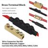 With Heat Shrink Tubing Brass Terminal Block High Current Wire Connector Nut Kit  Automotive