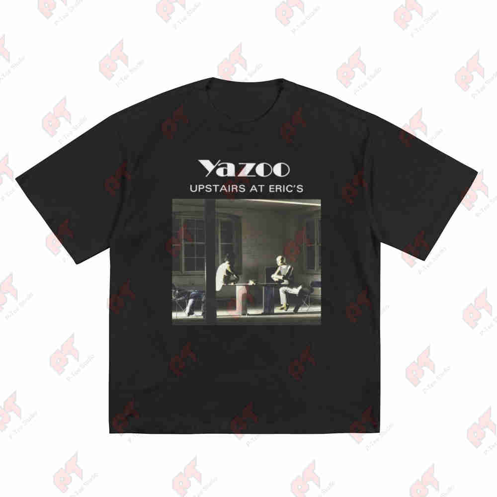 Yazoo Band Album Music Short Sleeve Tee 100% Cotton T-Shirt