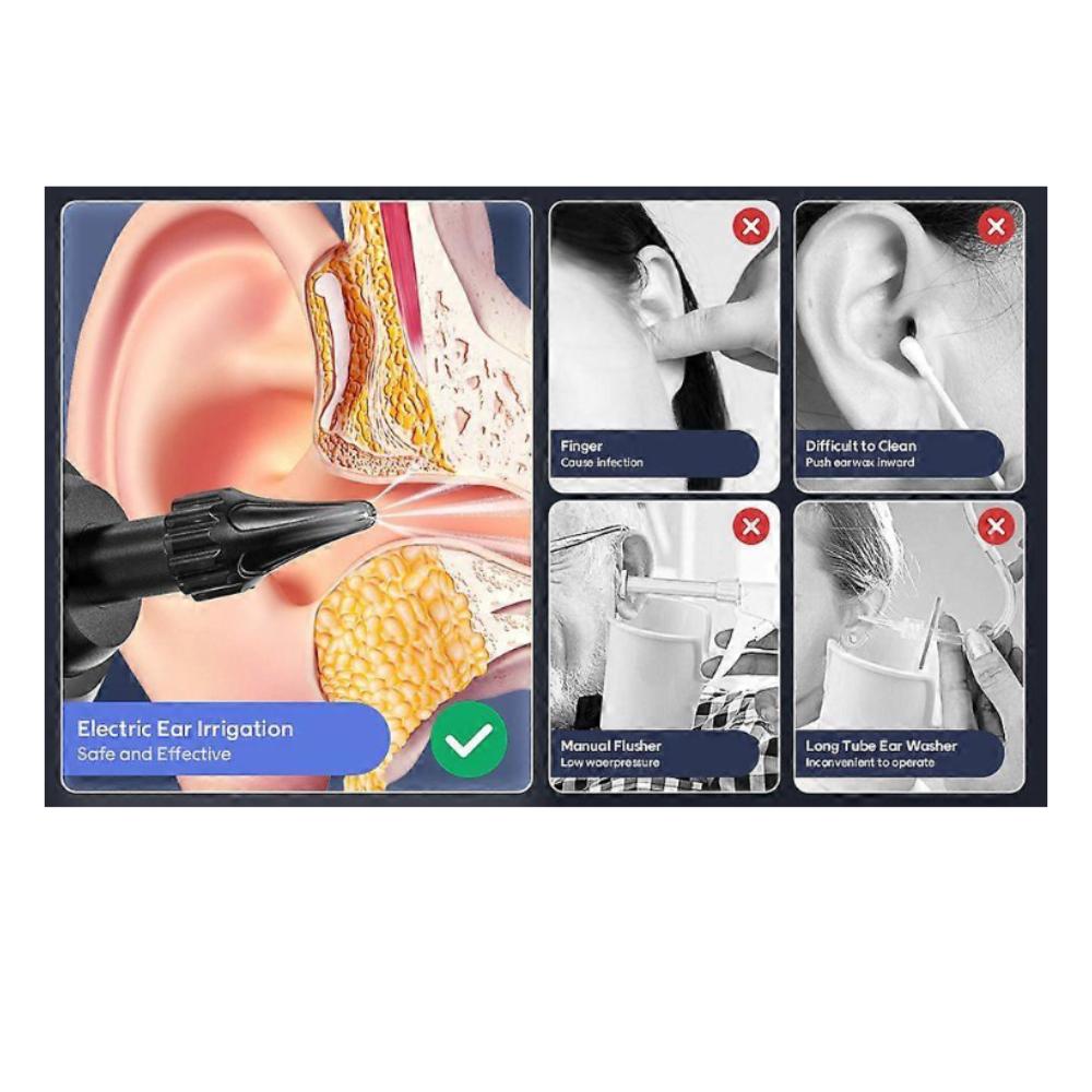 Convenient Ear Cleaner, Earwax Cleaning Tool, Electric Ear Cleaner