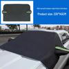 Winter Car Front Windshield Half Cover: Sunscreen, Rainproof, Heat Insulation, Thickened Shield