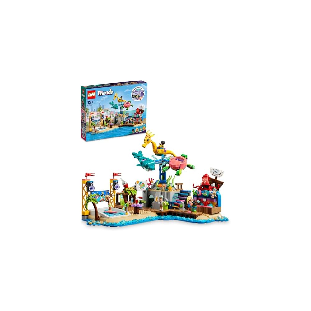 LEGO Friends Ocean Amusement Park Building Set 41737 for Kids Age 12+ with Blocks and Play Figures