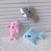 Cute Shark Plush Whale Keychain Toy - Marine Life Bag Charm Doll