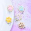 DIY Kitten Paw Resin Jewelry: Earring, Phone Dust Plug, Keychain Pendant