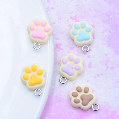 DIY Kitten Paw Resin Jewelry: Earring, Phone Dust Plug, Keychain Pendant