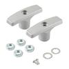 RV Sewer Valve Handle Replacement For Waste Valve Extension Tube, RV Waste Valve Aluminium Handle Kits-A87Q