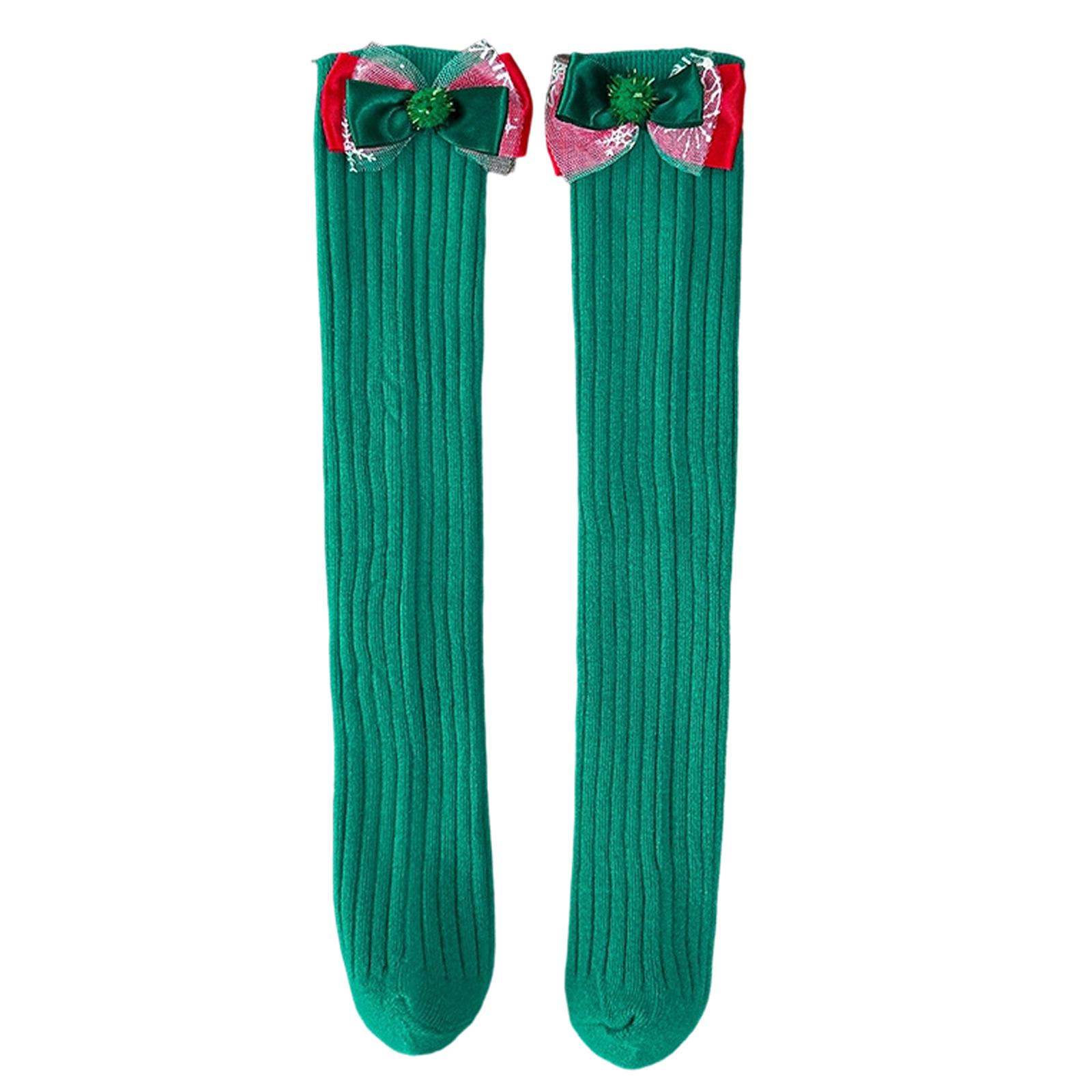 

Children s Striped Mid-calf Socks One Size