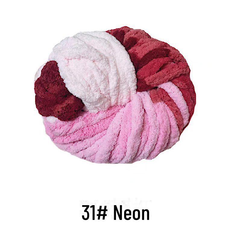 Isländische 2CM Extra Dicke Handgewebte Chenille Eisbar Decke