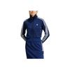 adidas Adicolor Classics Firebird Side Stripe Stand Collar Sports Comfortable Soft Jacket Women Jacket Dark-Blue IY2191
