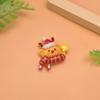 Cute Cartoon Mixed Color Christmas Series Resin Flatback Cabochon Scrapbook Diy Jewelry Children Gift Hairpin Accessories