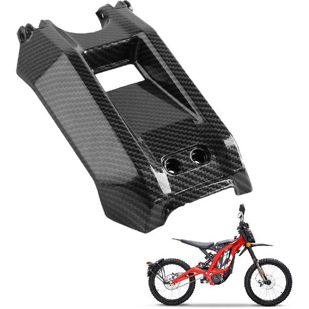 PACEWALKER Sur Ron Battery Cover Motorcycle Carbon Fiber Pattern Battery Guards Wrap For Surron Sur Ron Light Bee S/X Segway Electric Dirt Bike