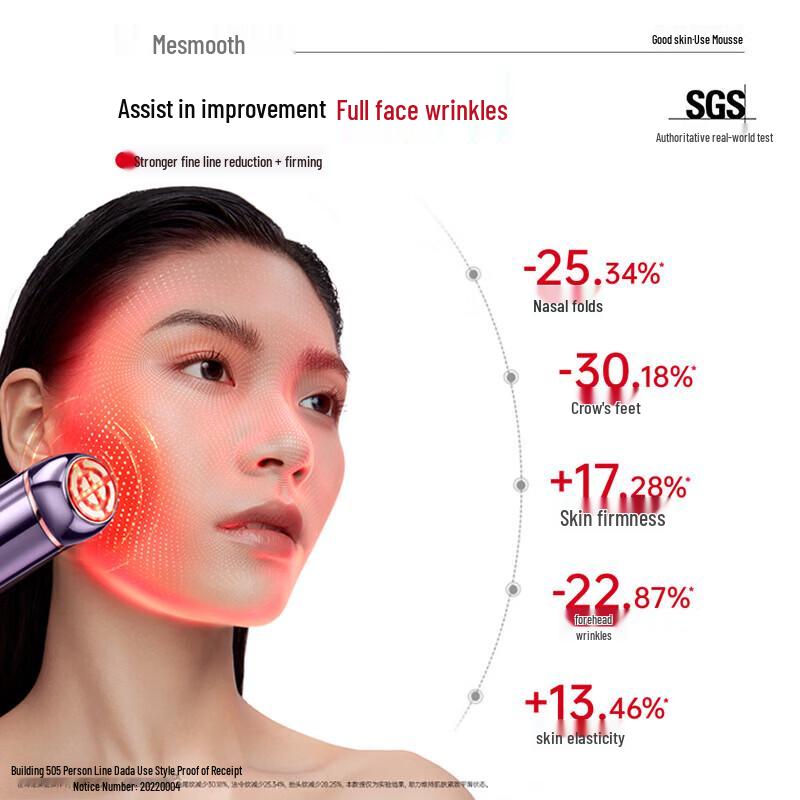 MESMOOTH A1 Small Light Cone Facial Beauty Device CN plug (adapter included)