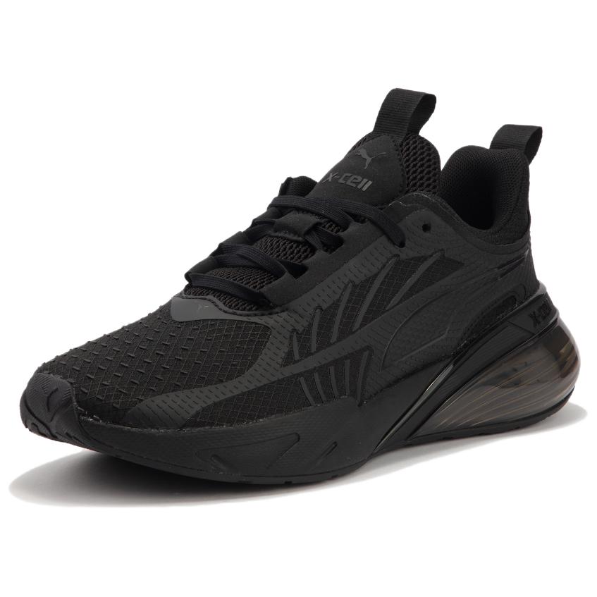 Puma X-Cell Comfortable Non-Slip Low-Top Running Shoes Men Sneakers Black 378301-03
