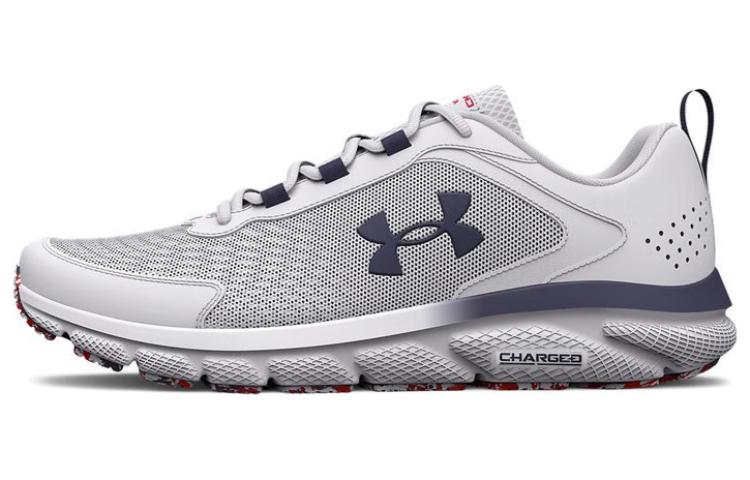 Men's Sneakers Under Armour Charged Assert 9 Running Shoes 'White Blue'