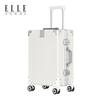 ELLE HOMME Aluminum Frame Luggage with Cup Holder and USB Port