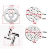 Meat ,Meat Plate Discs ,Stainless Steel Food Accessories for Stand Mixer and - 8pcs